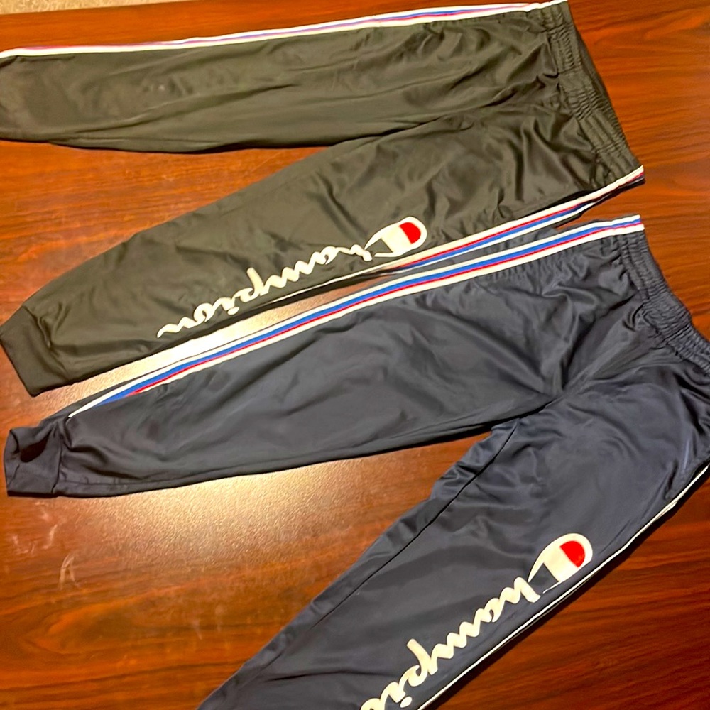2 pair of used boys Medium Champion sweatpants/joggers